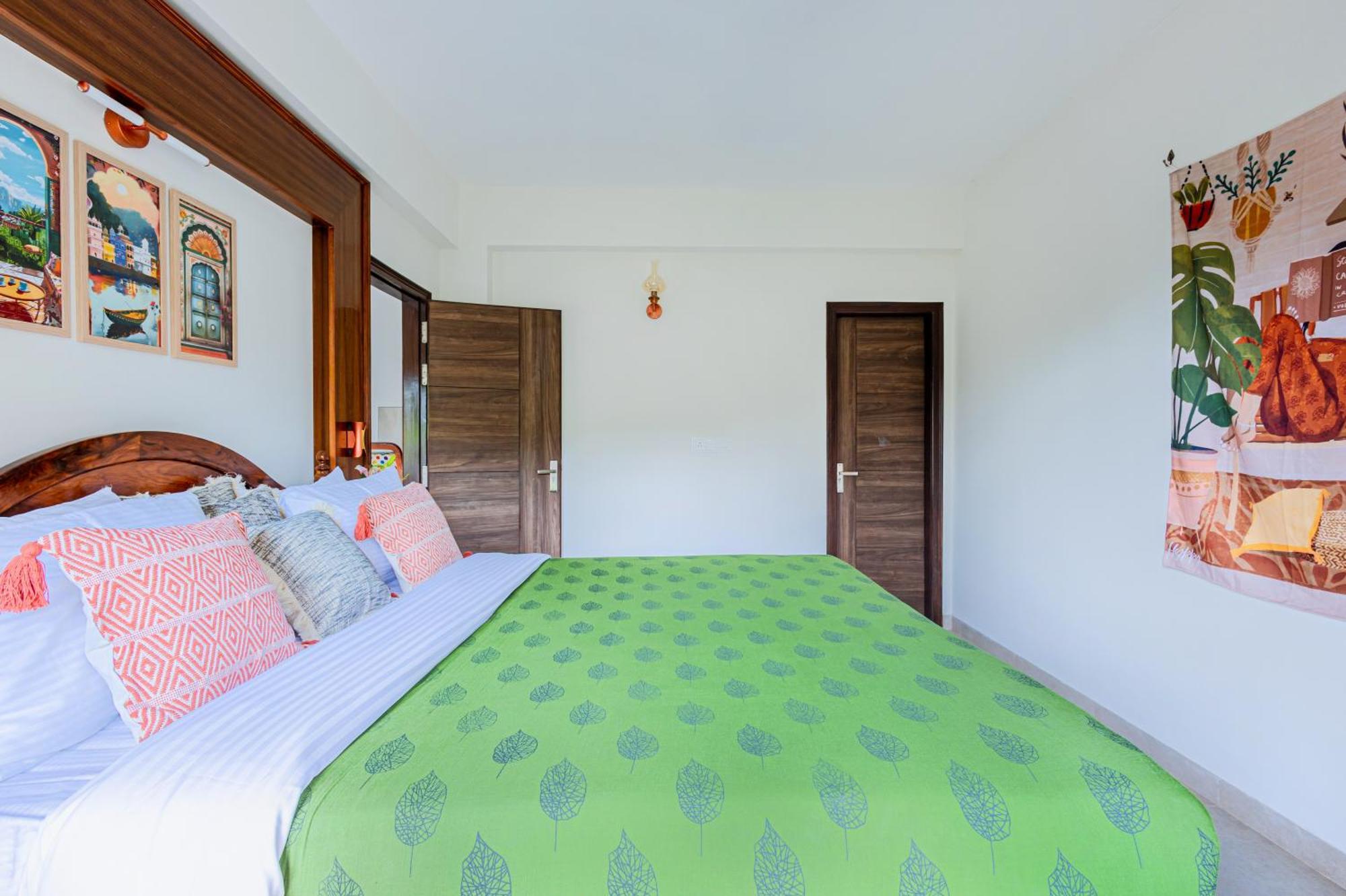 Alaya Stays 1 Bhk With Balcony & Pool - Veera Marina Candolim Kültér fotó