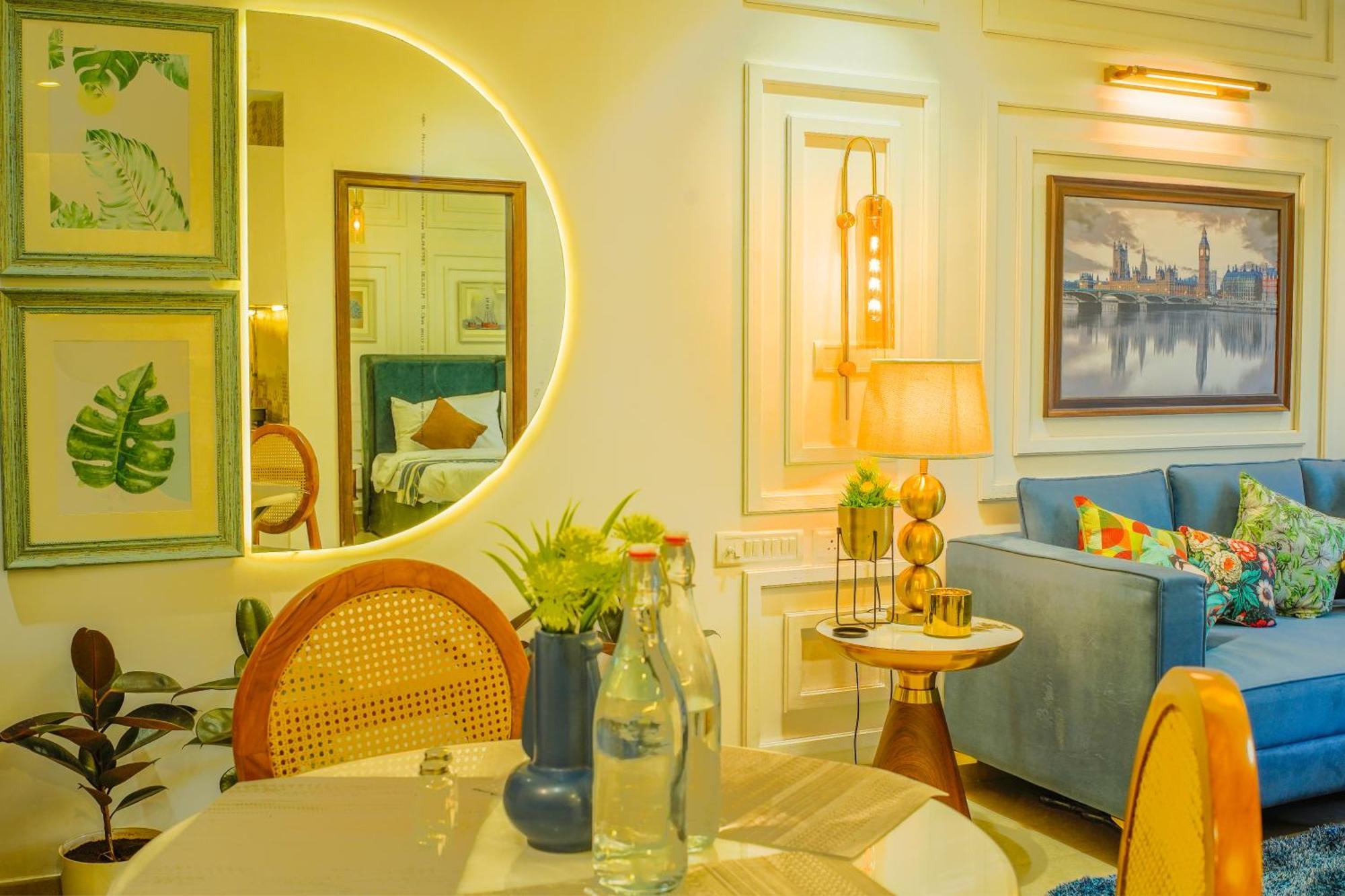 Alaya Stays 1 Bhk With Balcony & Pool - Veera Marina Candolim Kültér fotó